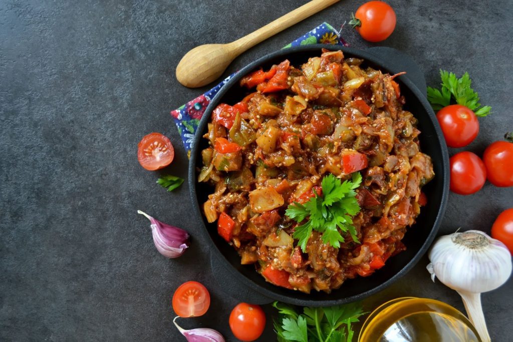 The Best Recipe Of Sautéed Eggplant With Tomato