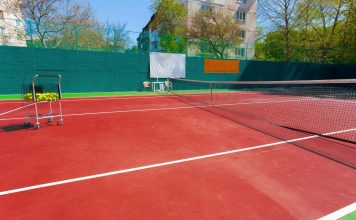 red clay courts